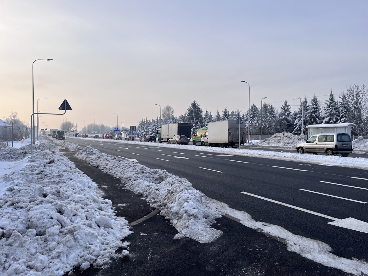 Przebudowa ul. Warszawskiej w Rzeszowie na finiszu [ grudzień 2023 ]